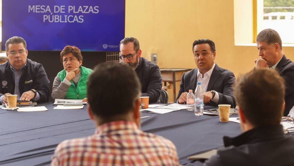 Luis Nava encabeza reunión con la alianza por el Centro Histórico de Querétaro