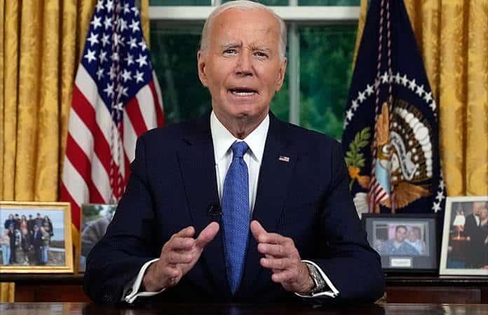 Ya es hora de “pasar el testigo”, dice Joe Biden